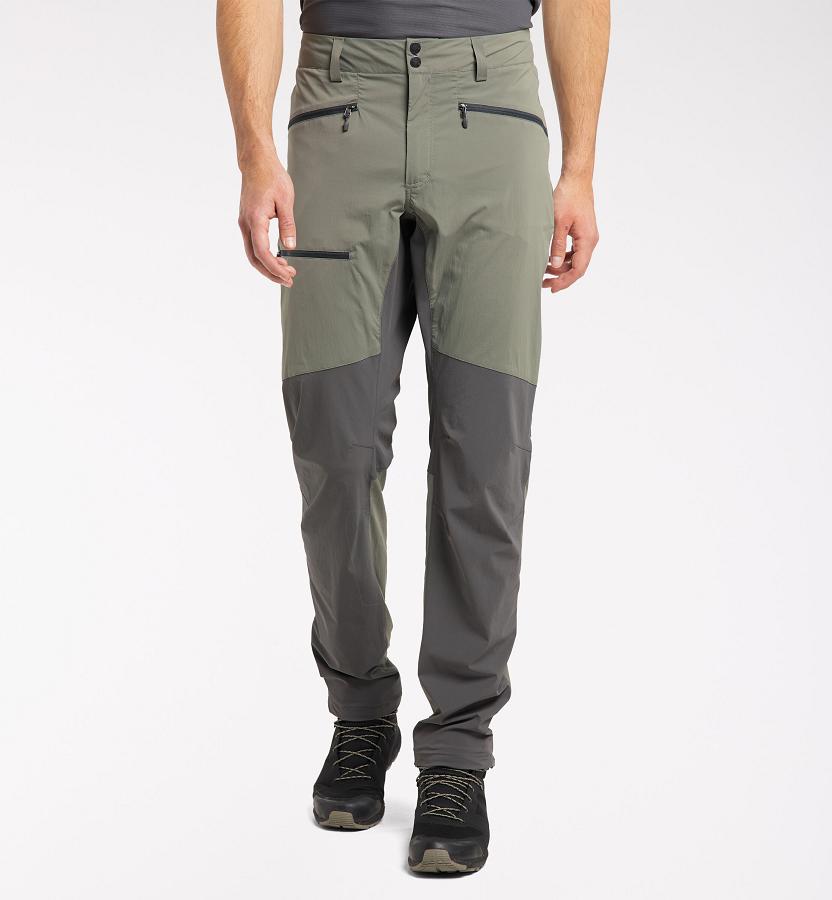 Haglöfs Mens Lite Flex Hiking Pants Black New Zealand 97681HJFB